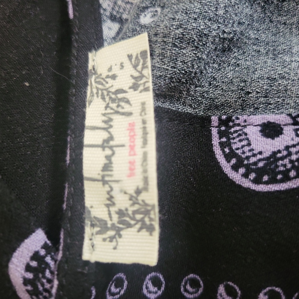 Free People Intimately "On Board Bodysuit" Black & Lavender  Small - Picture 7 of 8